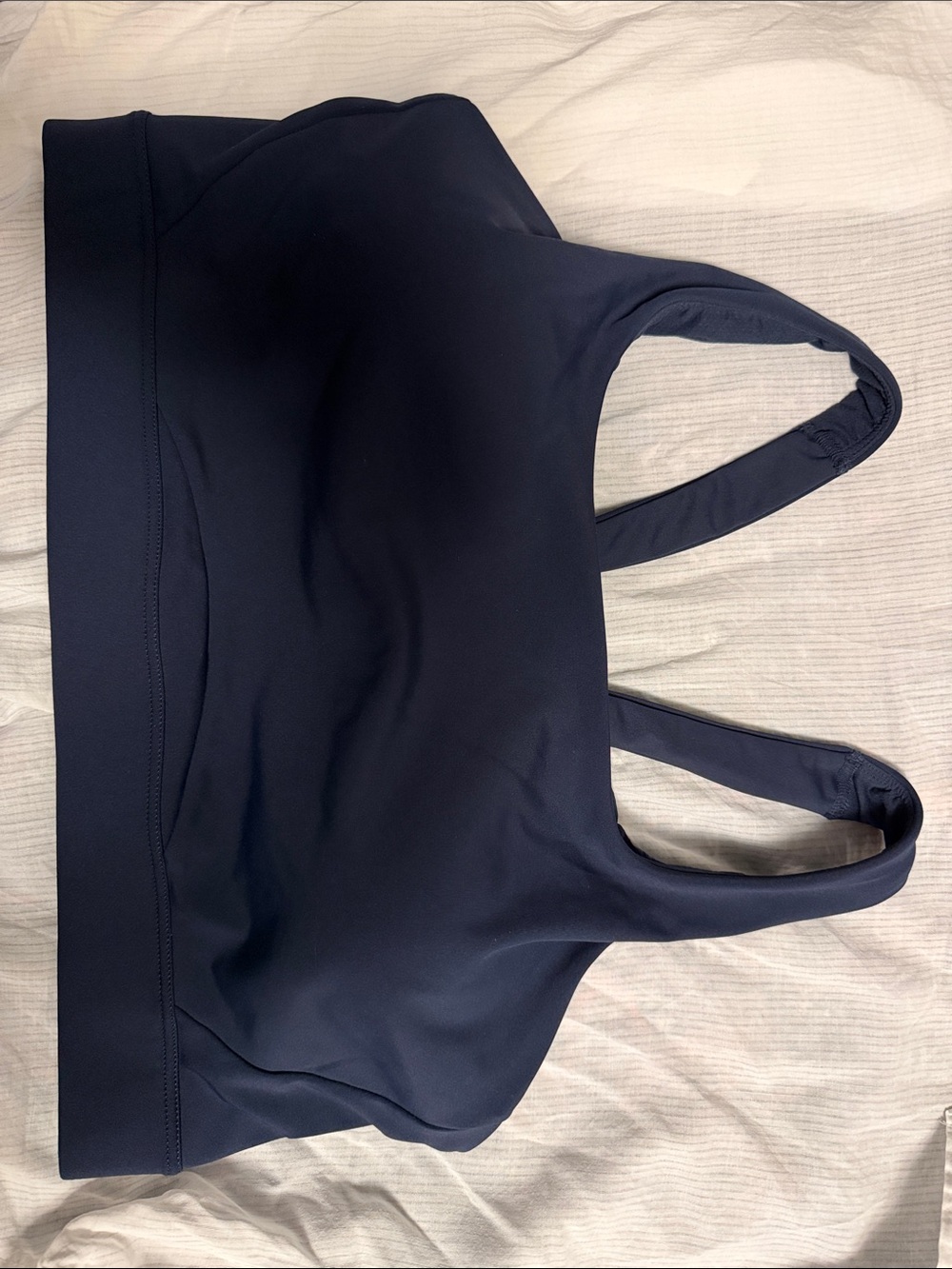 Athleta Navy Padded Sports Bra
